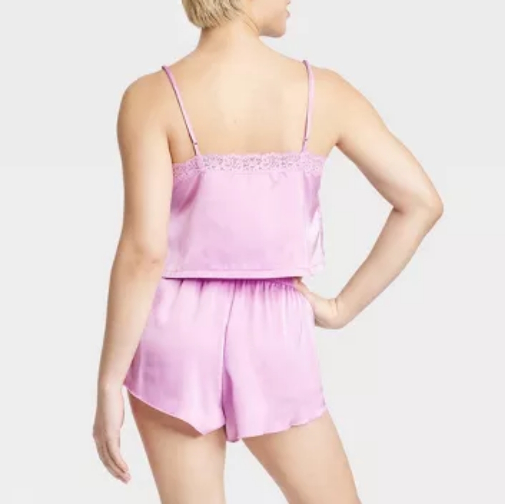 NEW Colsie Purple Pj Shorts - Picture 3 of 3